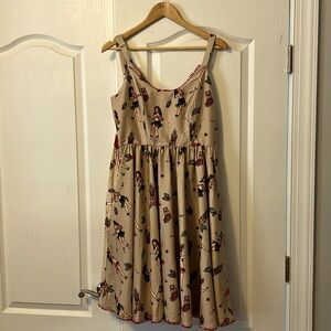 Sourpuss vintage Hawaiian print dress